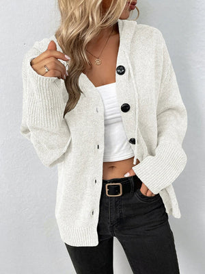 PaoloRinaldi Hooded Cardigan voor Vrouwen