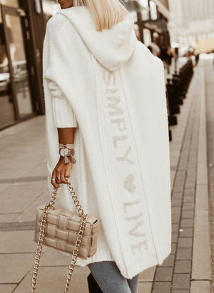 Luca Vita™- Dames Simply Live oversized vest