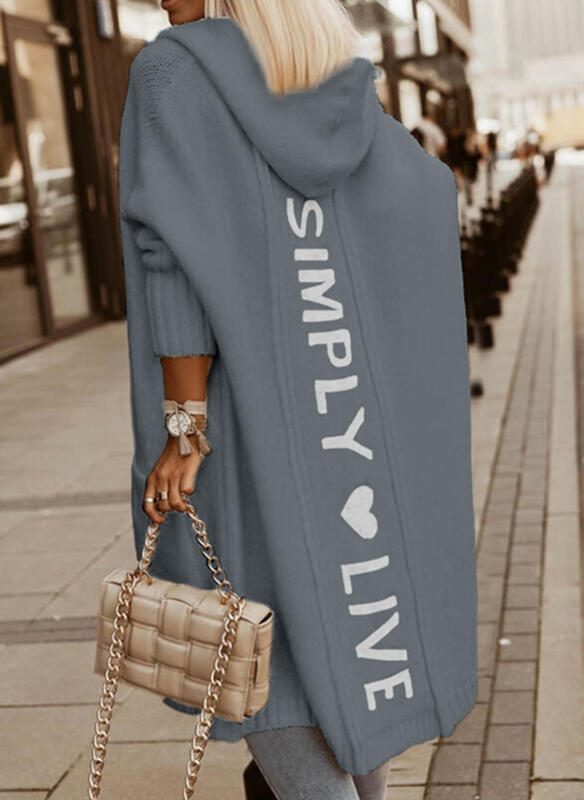 Luca Vita™- Dames Simply Live oversized vest