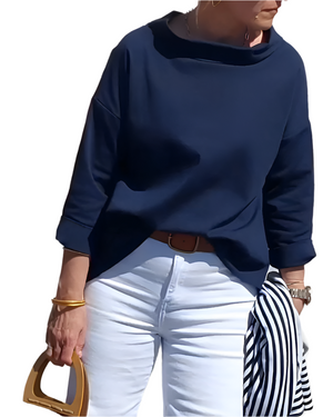 Isabella – Elegante Dames 3/4 Mouwen Top