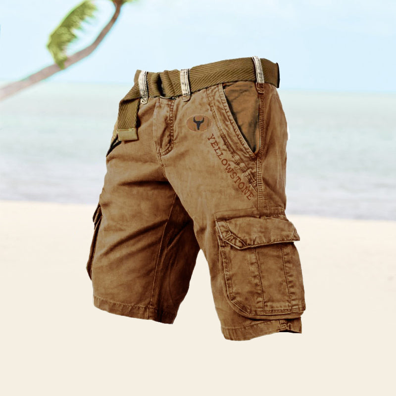 Aries – Comfortabele Heren Cargo Shorts