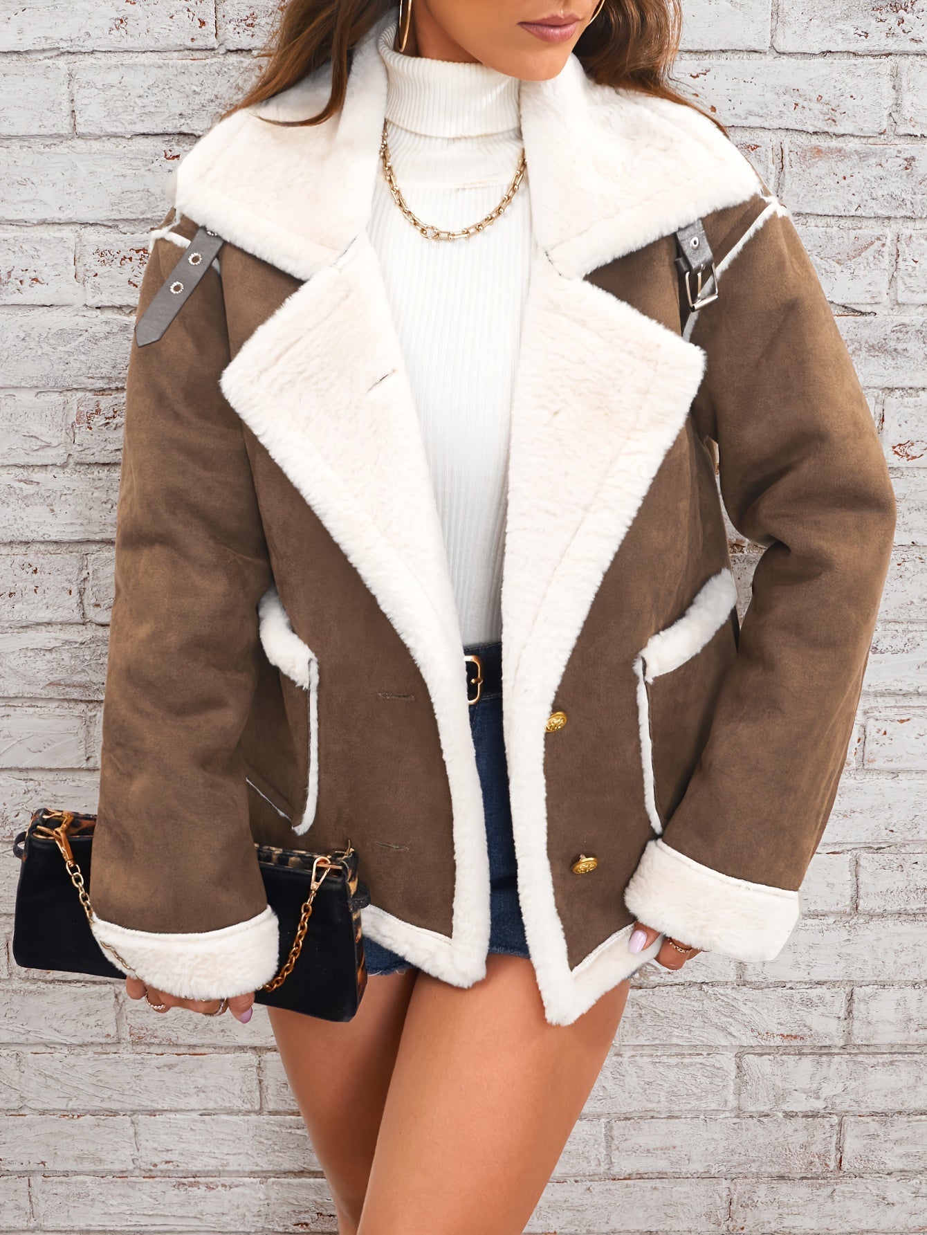 Giulia – Elegante Teddy Winterjas voor Dames