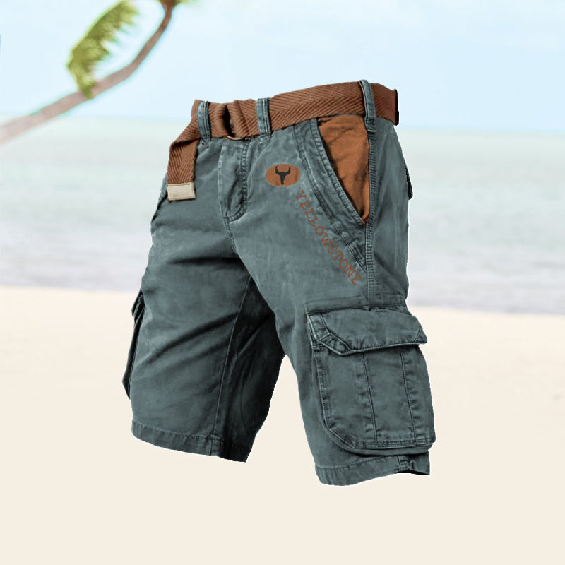 Aries – Comfortabele Heren Cargo Shorts