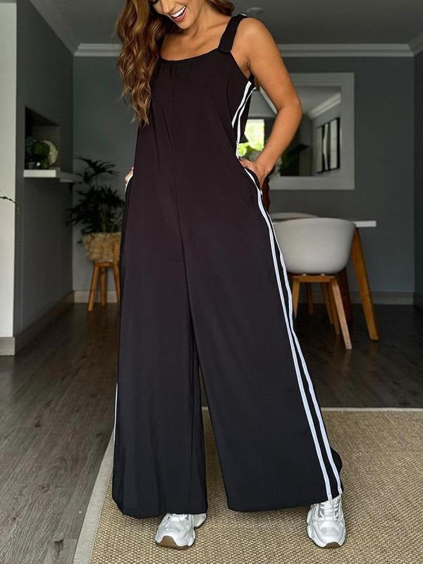 MariaTeresa Vierkante Hals Jarretel Jumpsuit