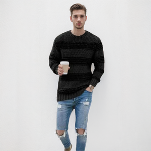 Luca – Heren Comfortabele Gebreide Trui