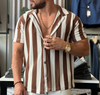 ChiaraMarino™ Streep Korte Mouw
