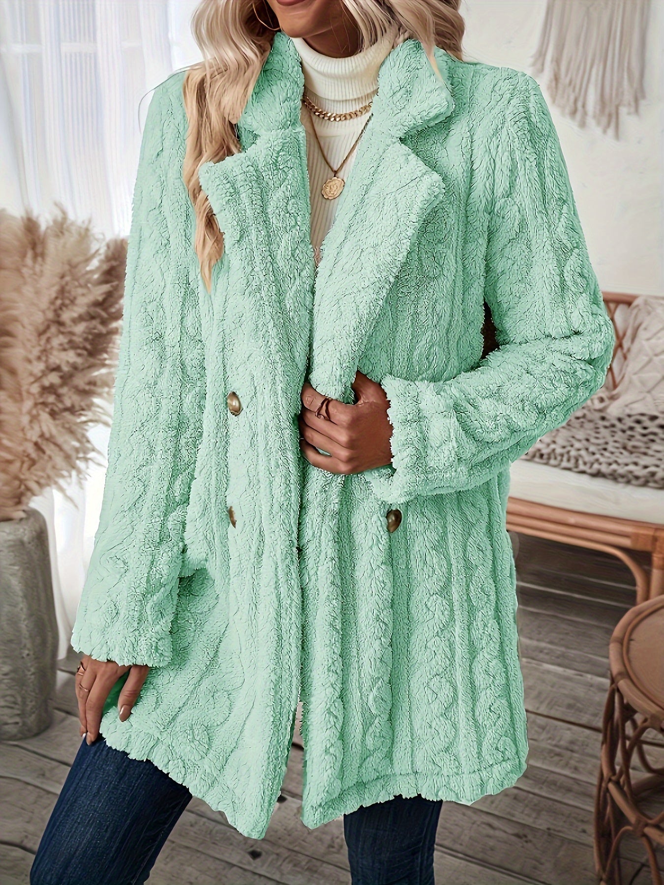 VeraMonti Elegante chique winterjas Voor Vrouwen