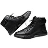 Lorenzo – Minimalistische Zwarte Heren Sneakers