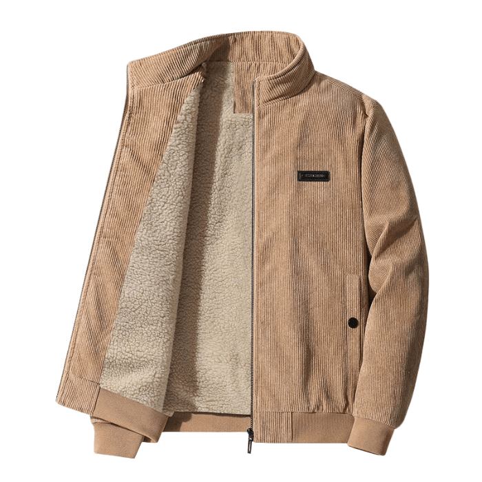 Darwin – Heren Corduroy Gevoerde Jas