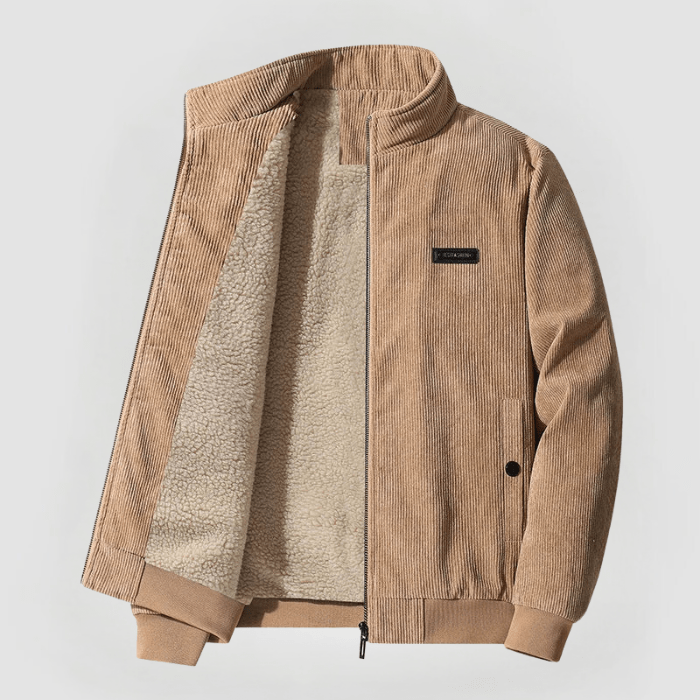 Darwin – Heren Corduroy Gevoerde Jas