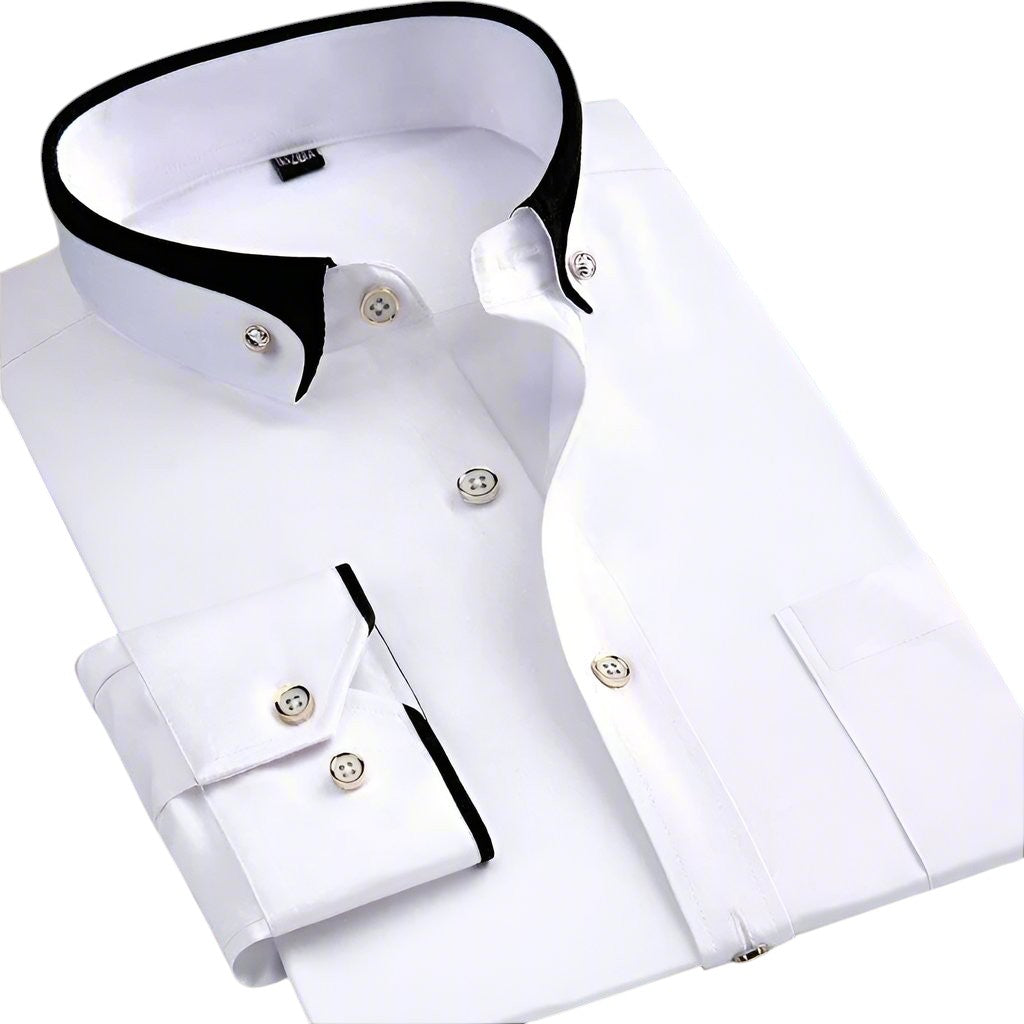 Edward – Comfortabele Heren Stretch Overhemd