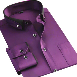 Edward – Comfortabele Heren Stretch Overhemd