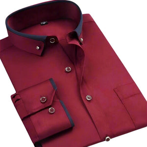 Edward – Comfortabele Heren Stretch Overhemd