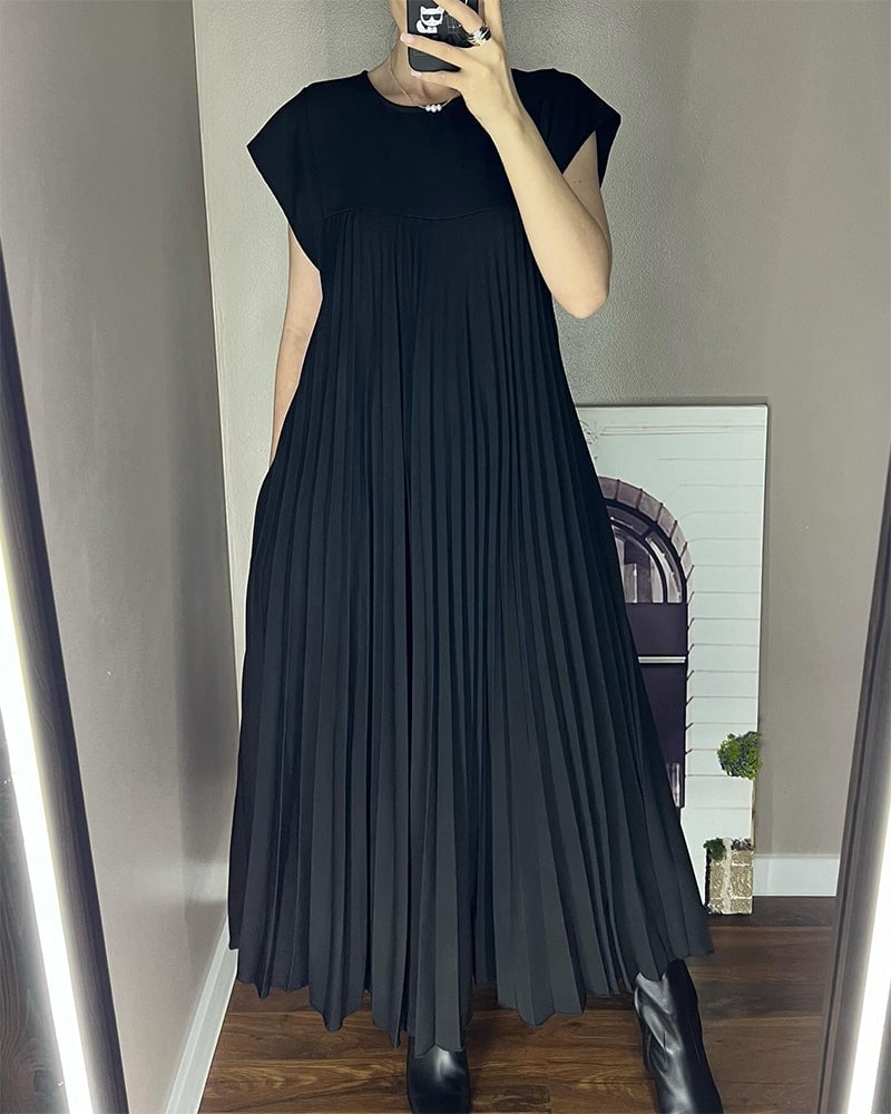 Chiara – Tijdloos Comfort Dames Midi Jurk