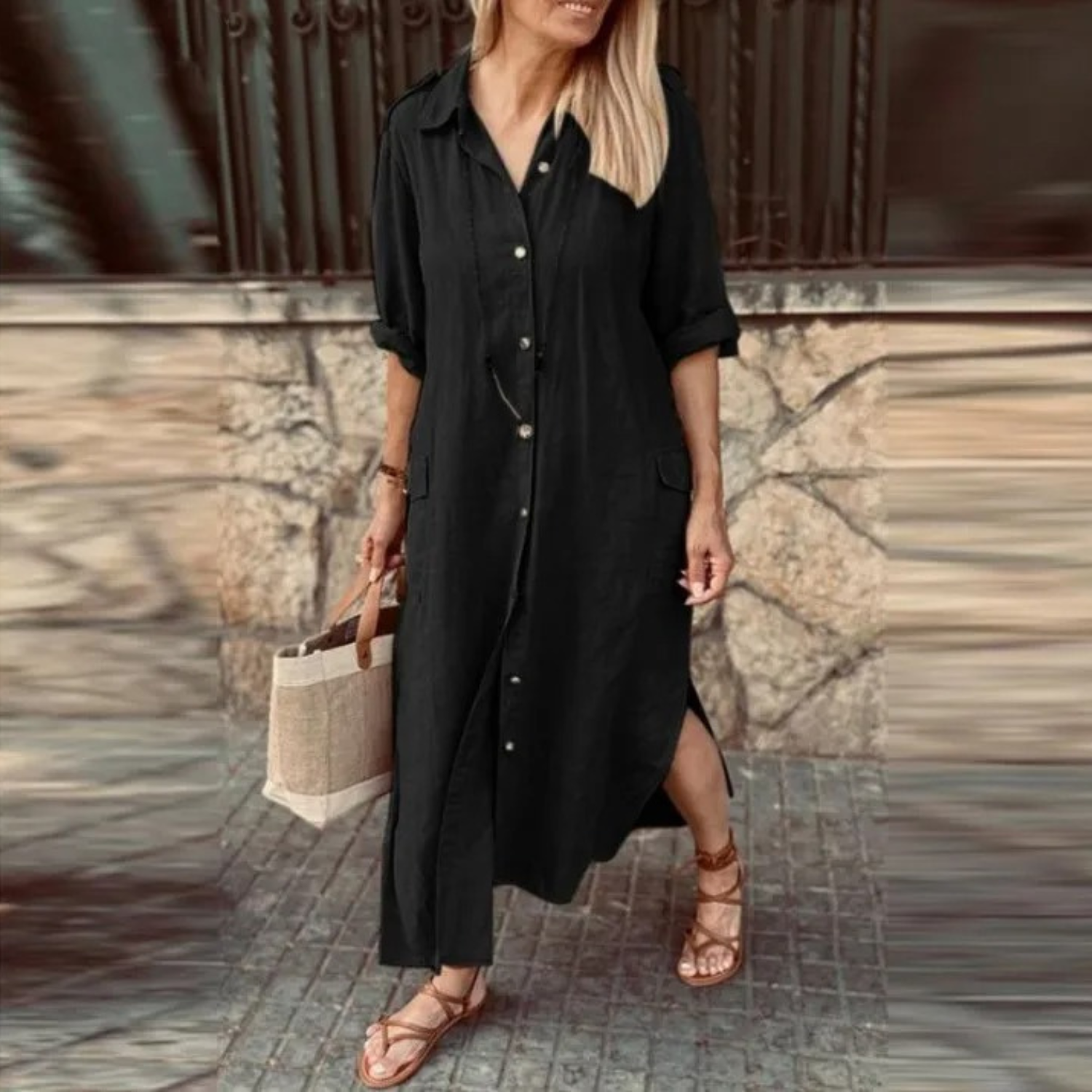 Isabella – Elegante Dames Blousejurk