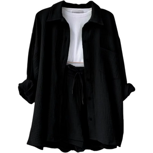 Denise – Luchtige Dames Katoenen Lounge Set