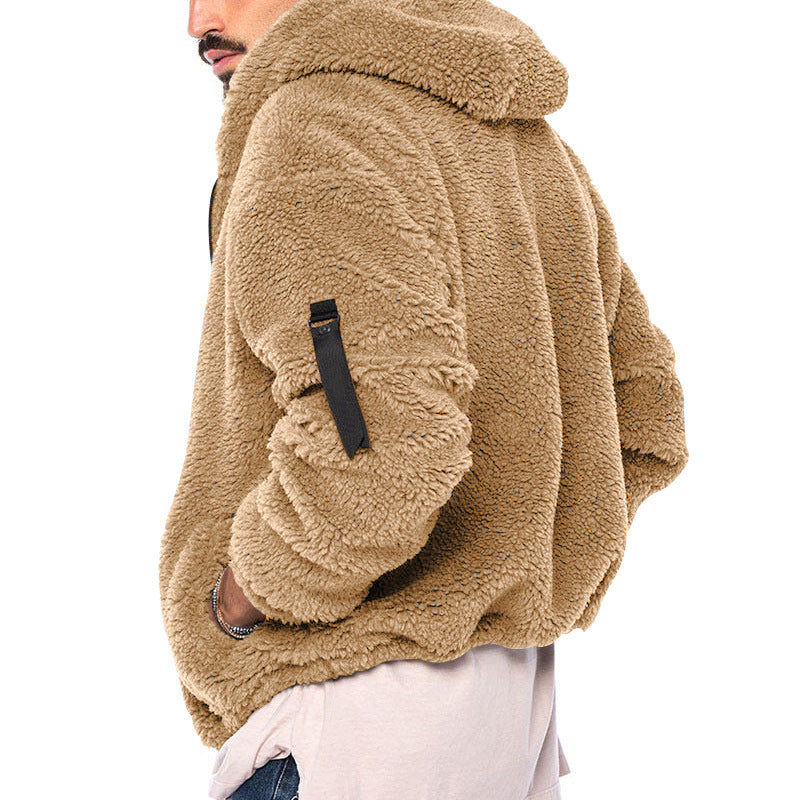 SilvanaFioretti Warme Fleece Jas Voor Mannen