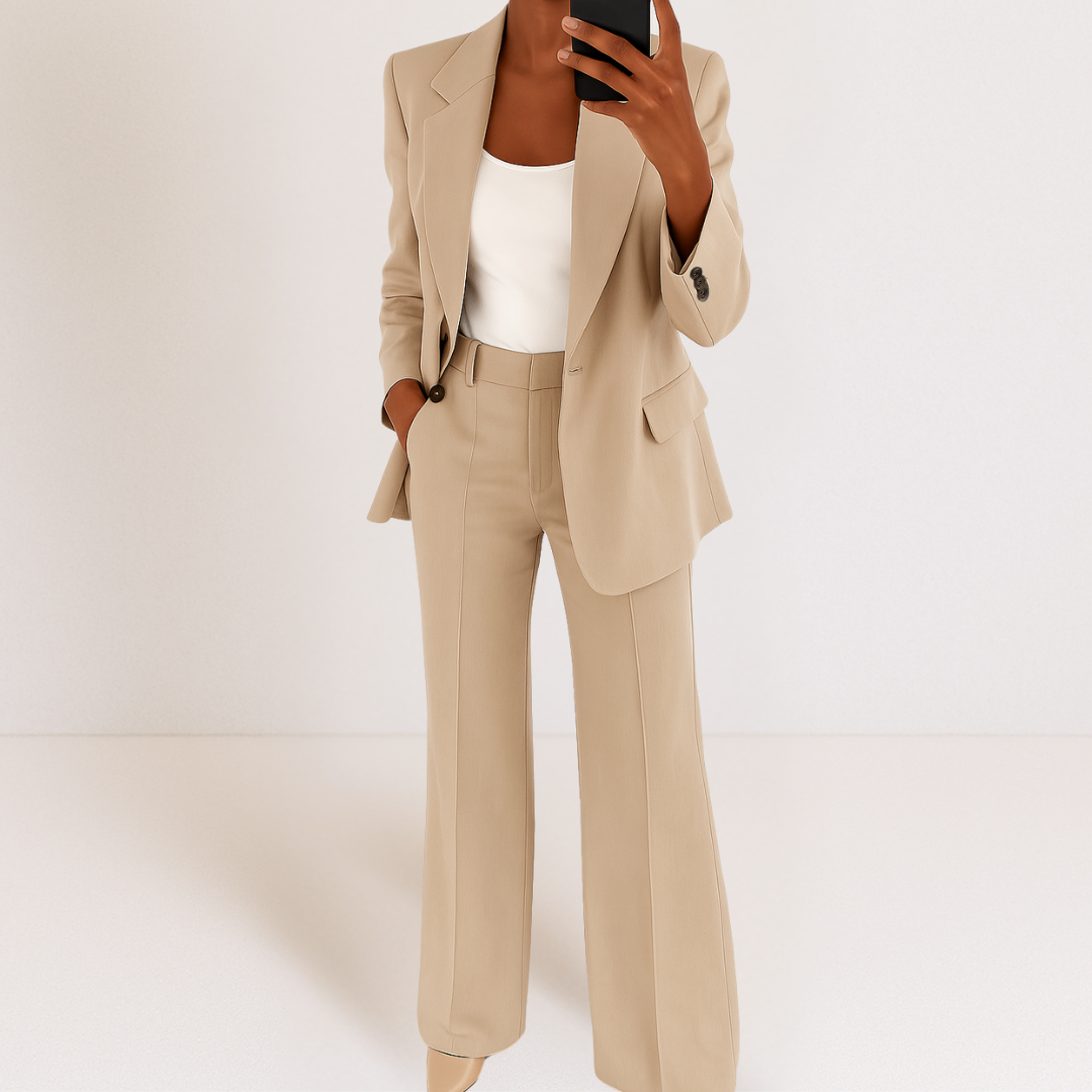 Camilla – Dames Twee-Delige Suit Set