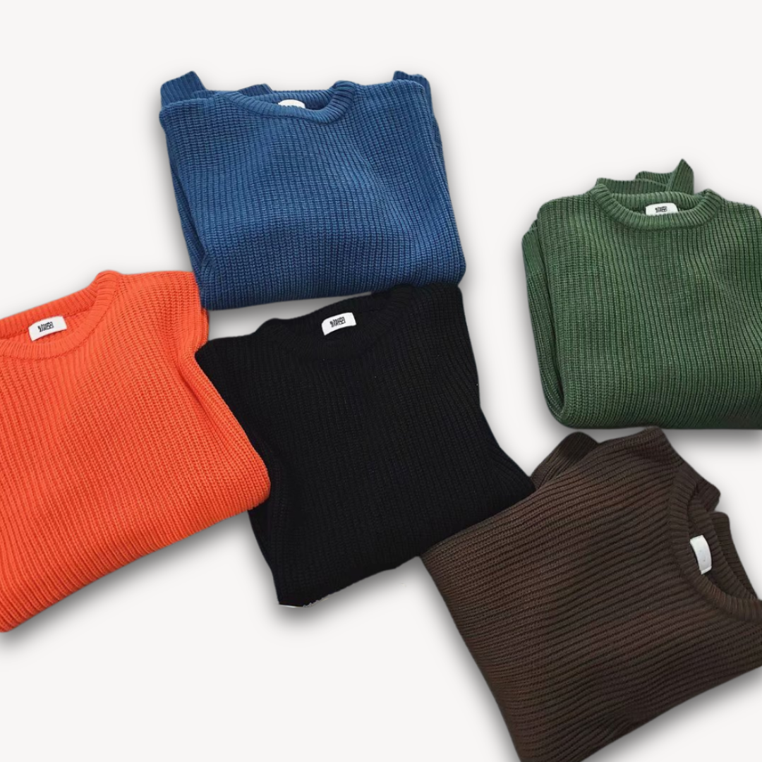 Luca – Oversized Gebreide Wintertrui voor Heren