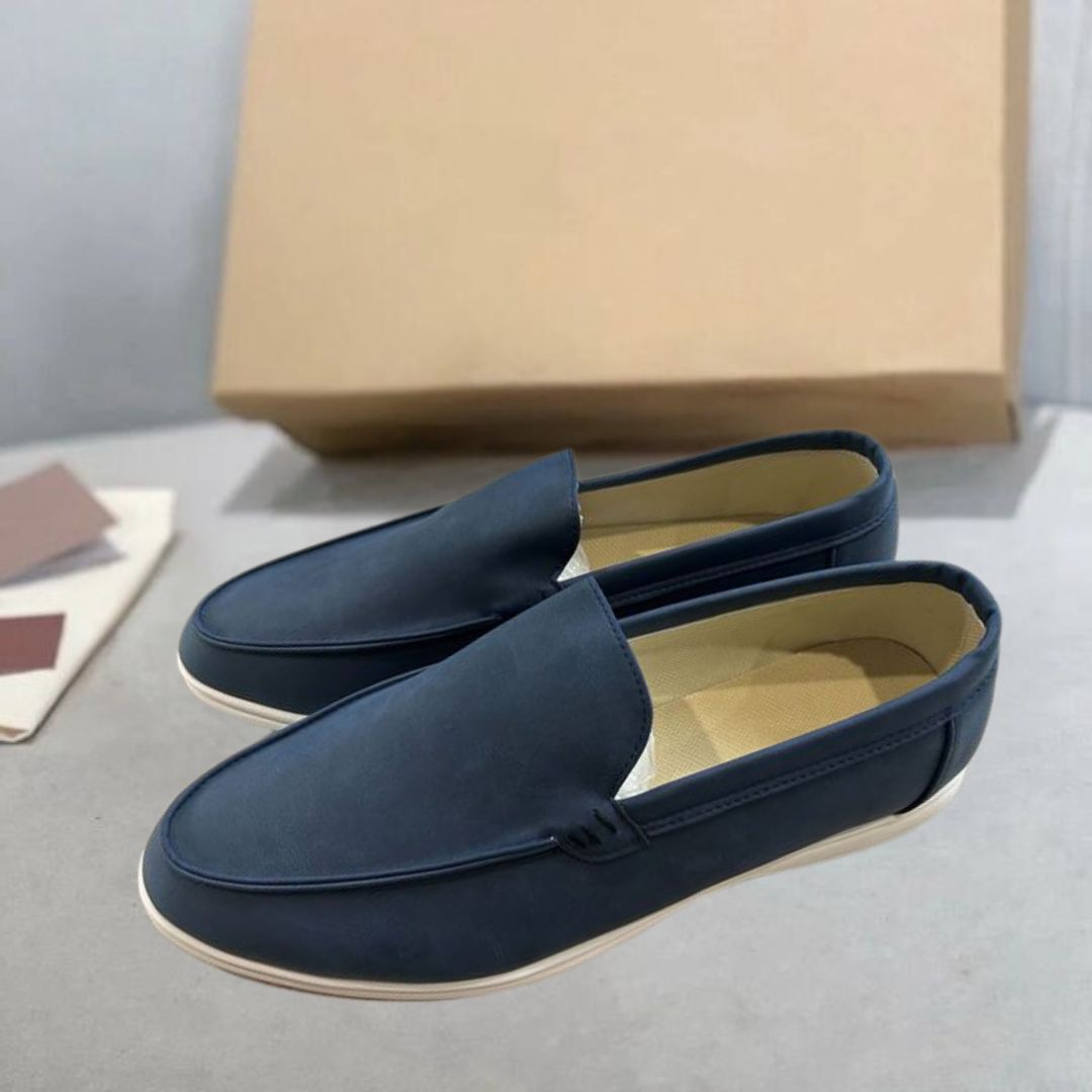 GabrieleCaruso Suède Loafers Voor Heren