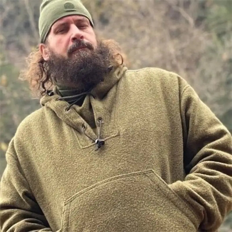 Paolo Heren Vintage Vetersluiting Hoodie