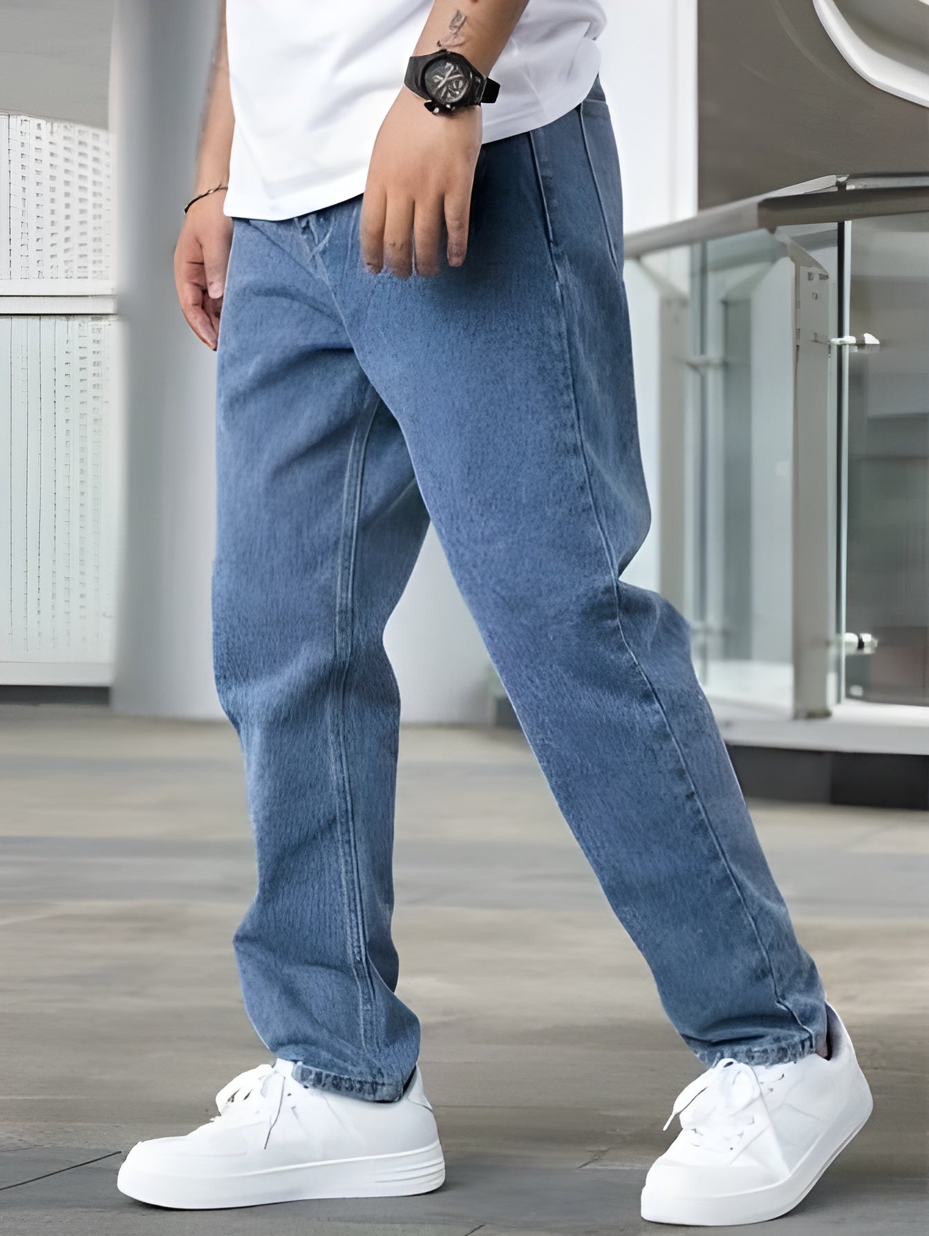 Lorenzo – Premium Rechte Heren Jeans met Stijlvolle Pasvorm