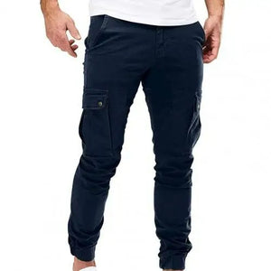 Matteo – Heren Cargo Broek met Trekkoord en Meerdere Zakken