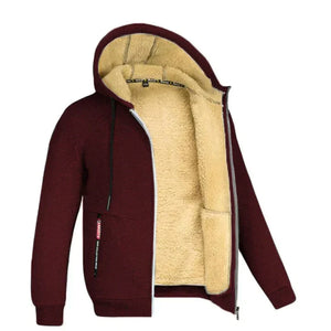 Lorenzo – Heren Fleece Zip Hoodie