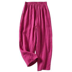 Esme – Luchtige Dames Linnen Broek