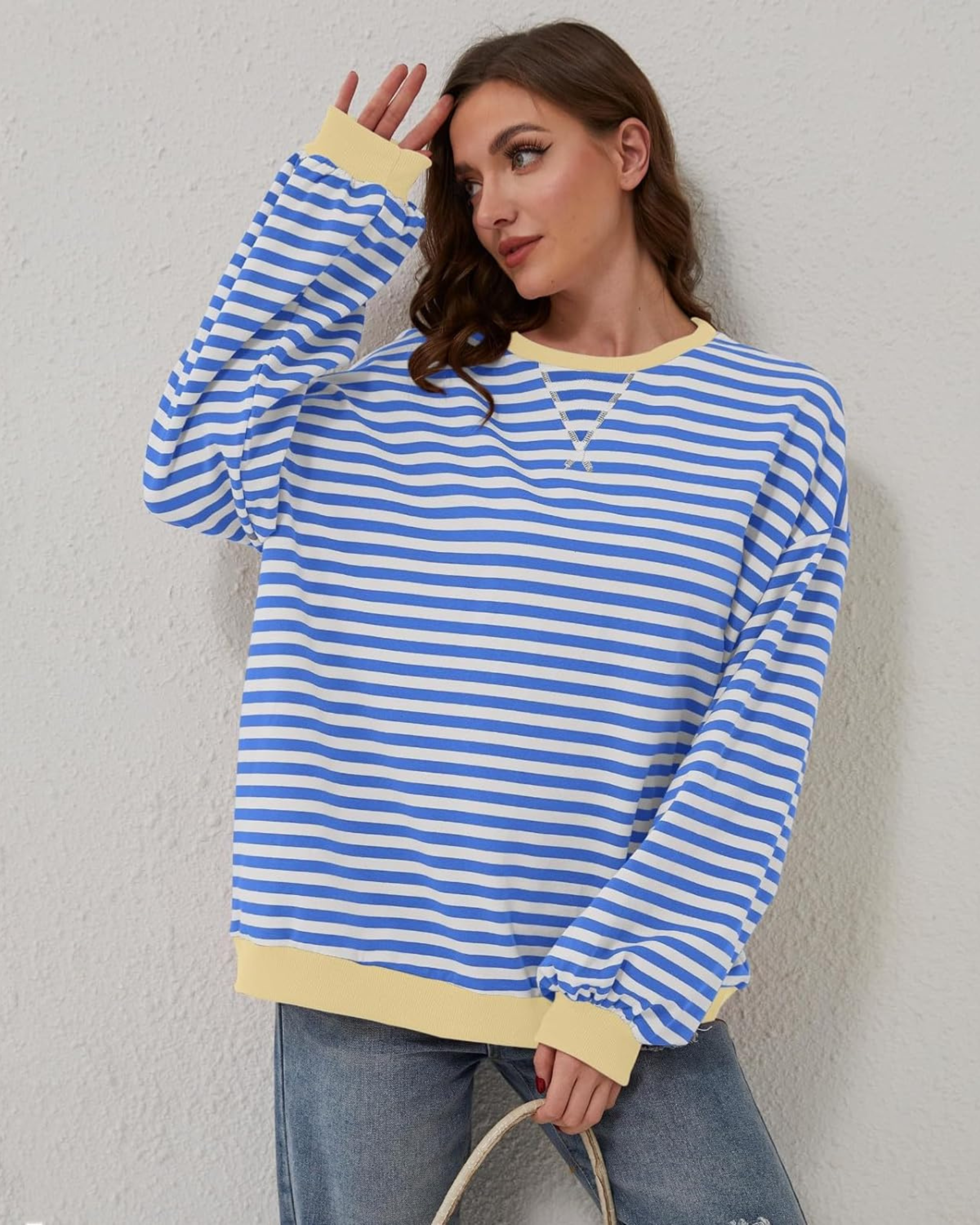 DanteGiordano Sweatshirt Met Lange Mouw Voor Vrouwen