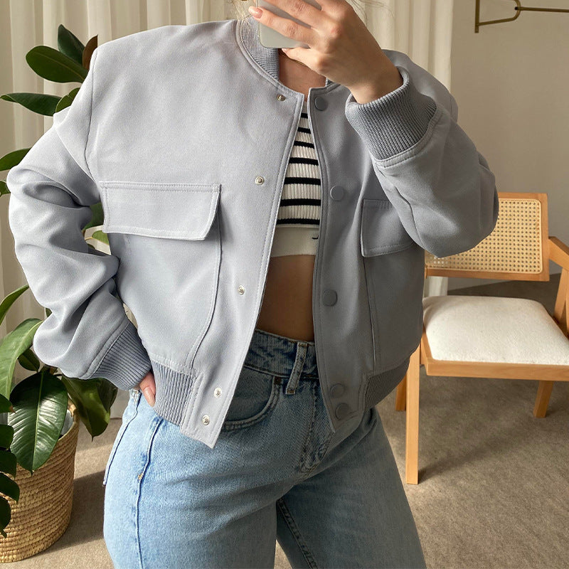 Giulia – Dames Utility Jas met Knoopsluiting
