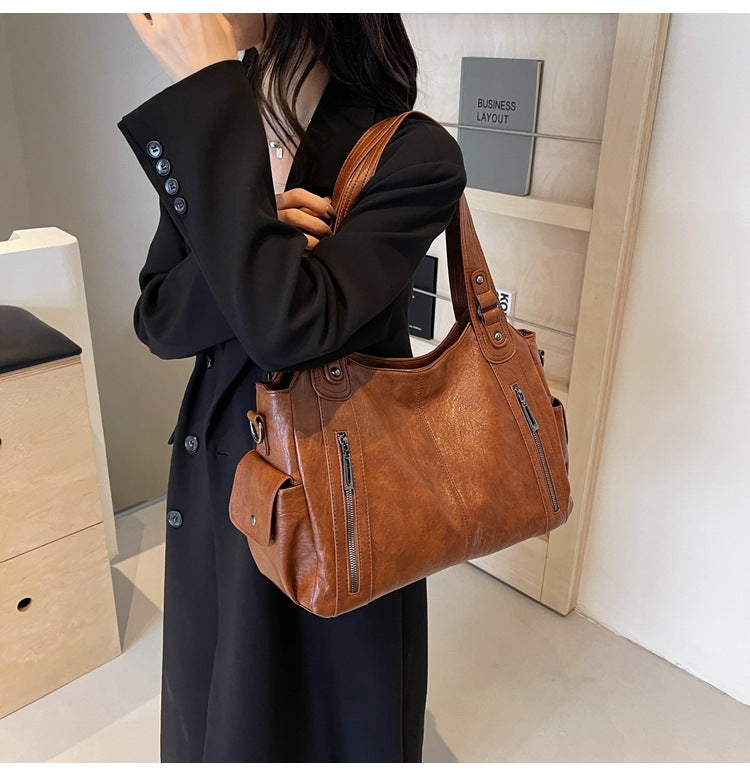 Amélie – Elegante Leren Dames Tote Bag