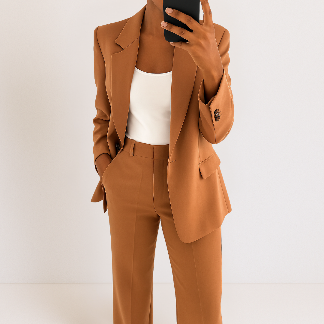 Camilla – Dames Twee-Delige Suit Set