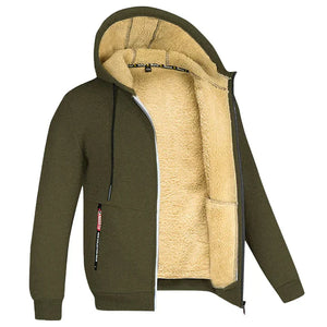 Lorenzo – Heren Fleece Zip Hoodie