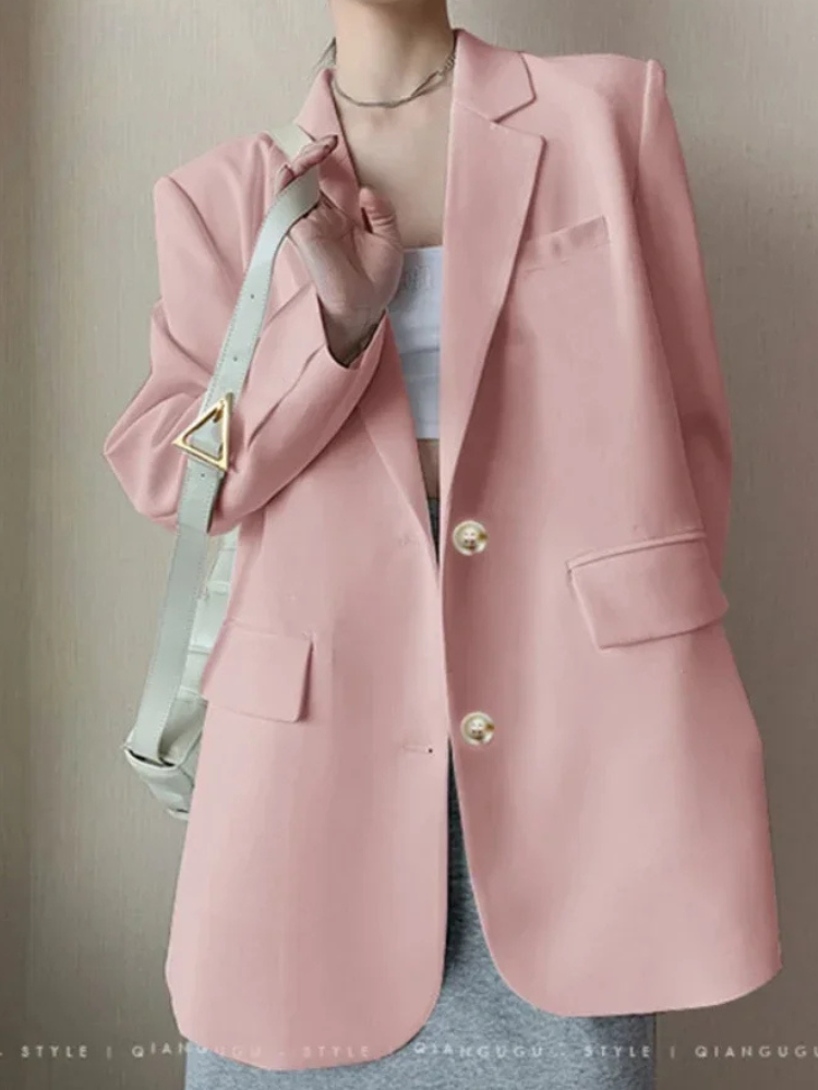 DarioSarti Slim Fit Lange Blazer Voor Vrouwen