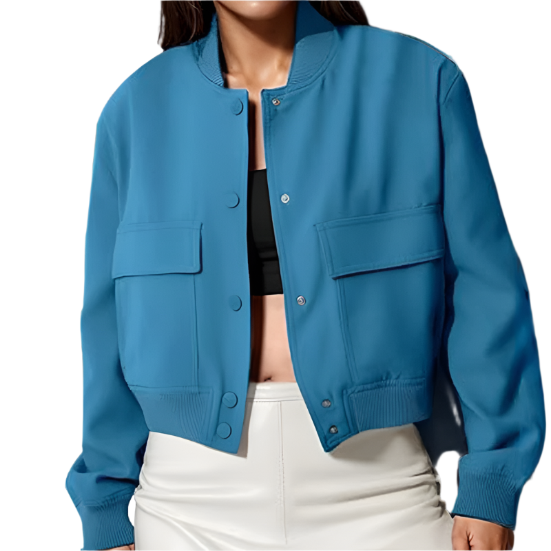 Giulia – Dames Utility Jas met Knoopsluiting