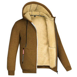 Lorenzo – Heren Fleece Zip Hoodie