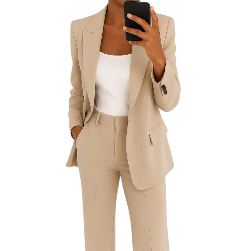 Camilla – Dames Twee-Delige Suit Set