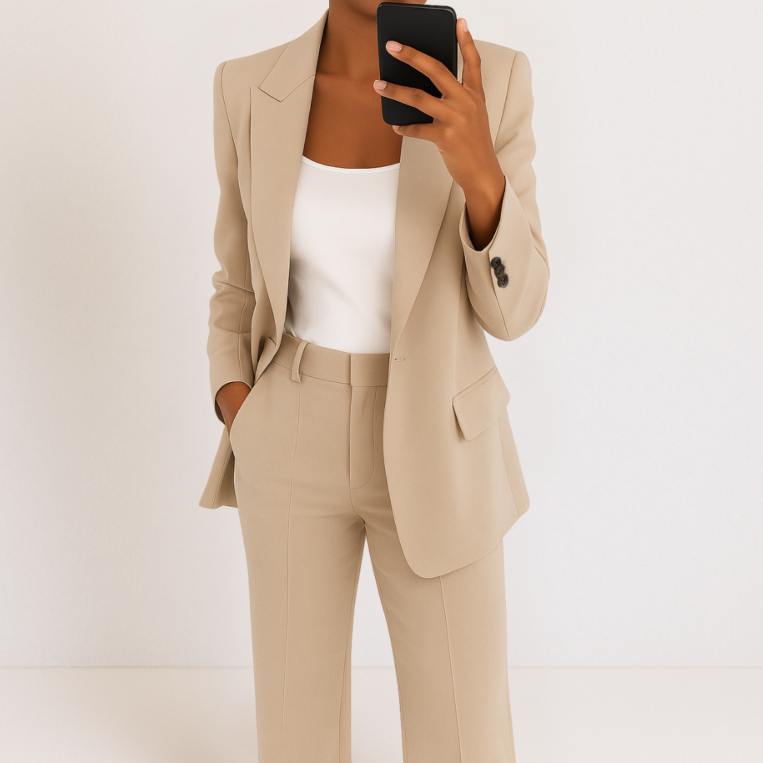 Camilla – Dames Twee-Delige Suit Set