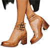 Bianca – Leren Dameslaarzen met Sculpted Design