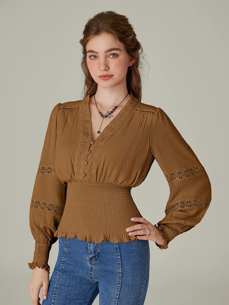 StefanoGreco V-Hals Katoenen Pullover Tops
