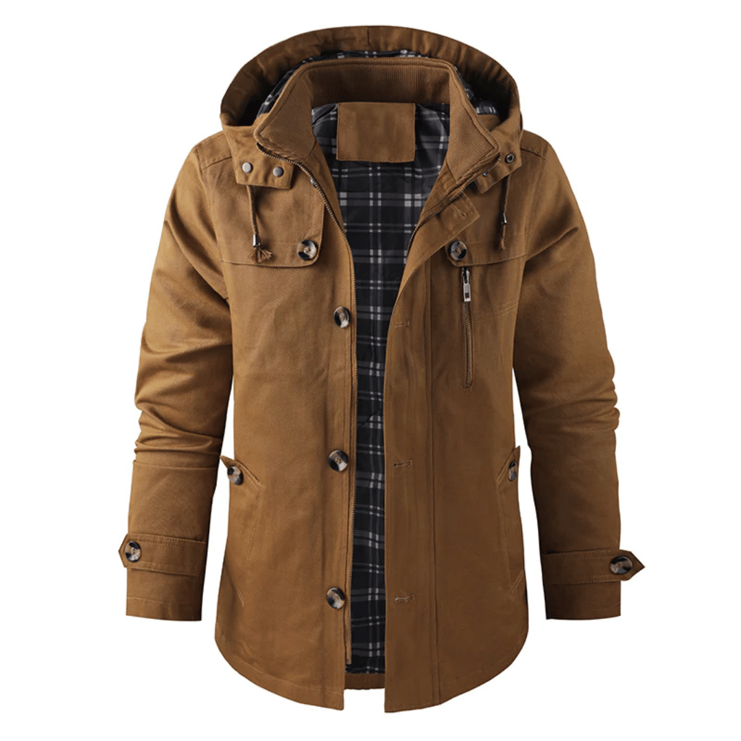 Mateo – Waterdichte Heren Winterjas met Capuchon