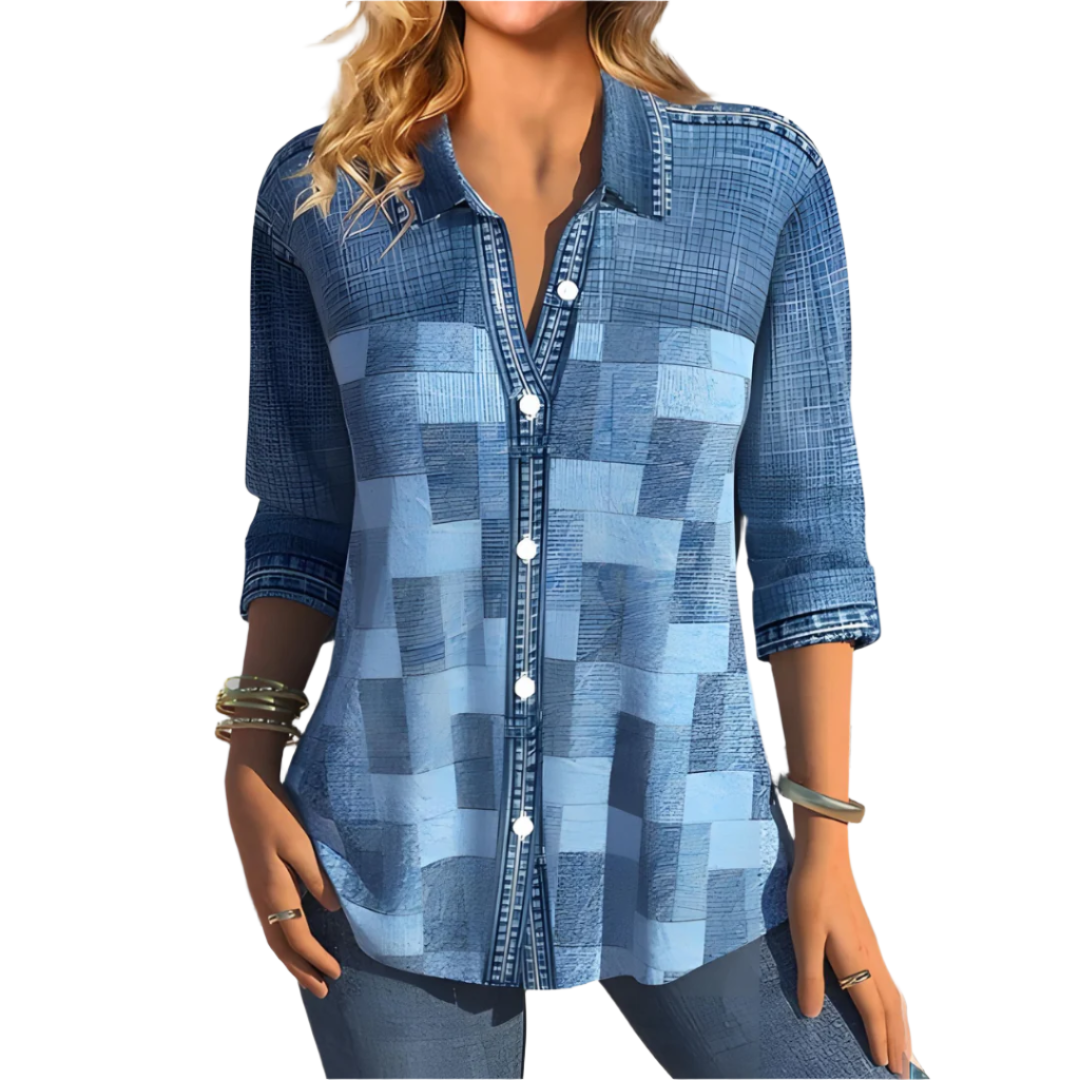Sophia – Moderne Getailleerde Damesblouse