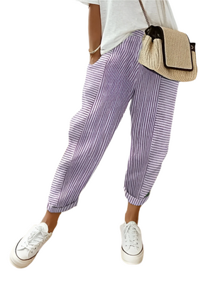 Sofía – Flowy Zomerbroek voor Dames met Stretchband
