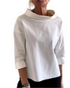 Isabella – Elegante Dames 3/4 Mouwen Top
