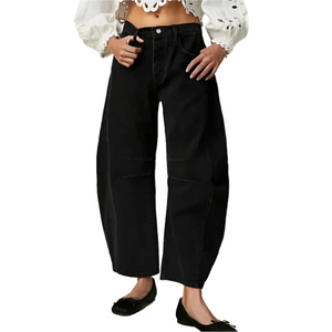 Isabella – Hoge Taille Dames Relaxte Jeans