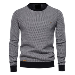 Valdori – Zachte Gebreide Heren Trui voor Warmte en Comfort