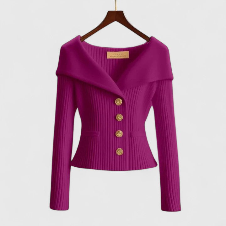 Yassi – Dames Zachte Gebreide Elegante Cardigan