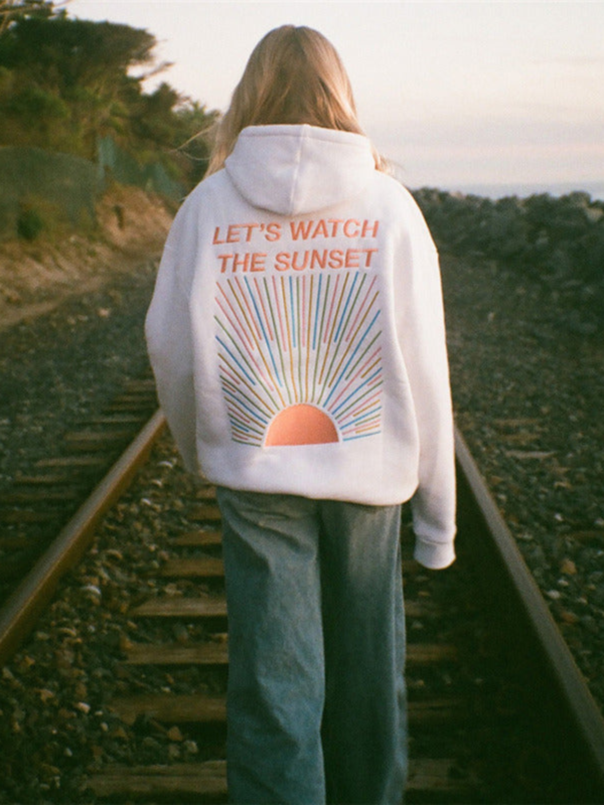 Ophelia – Lichte Dames Sunset Hoodie