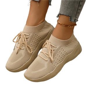Gabriella – Ademend Dames Sneakers van Gebreid Mesh